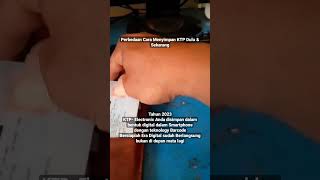 Perbedaan Cara Menyimpan KTP dulu dan sekarang...Saat ini semua dalan bentuk Digital Perbedaan Cara Menyimpan KTP dulu dan sekarang...Saat ini semua dalan bentuk Digital
