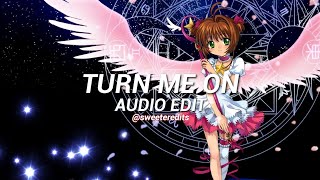 Turn Me On - David Guetta Ft. Nicki Minaj Edit Audio