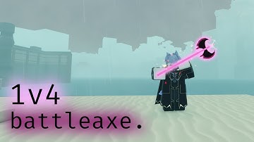 1v4 with a starter weapon | deepwoken pvp