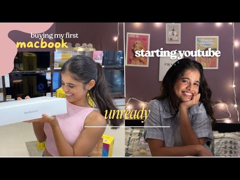 Starting Youtube Unready | Buying my first MACBOOK M4 💻 | VLOG 1