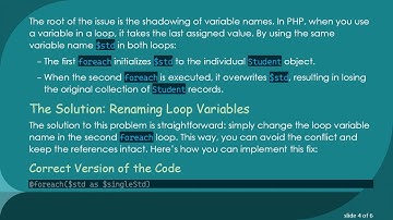 Solving the foreach Overwrite Issue in Laravel Views