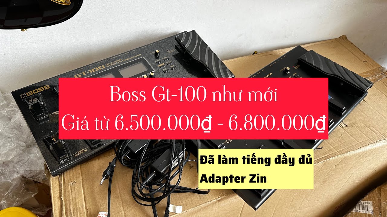 2 Boss GT-100s Just Arrived | Like New - Great Price | Fully Pre
