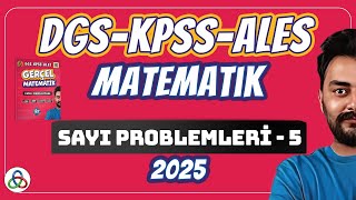 Sayı Problemleri 5Video Merdiven Basamak Dgs-Kpss-Ales Matematik 2024 