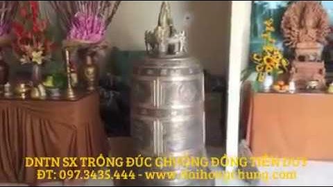 BÀN GIAO CHUÔNG ĐỒNG ĐẠI HỒNG CHUNG 500KG CHO TU VIỆN VĨNH LƯU