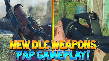 M16 AND HAVELINA AA50 - PACK A PUNCH GAMEPLAY! (New Black Ops 4 Zombies DLC Weapons)