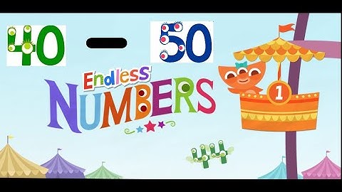 Endless Numbers - Learn to Count From 40 to 50 with Simple Addition