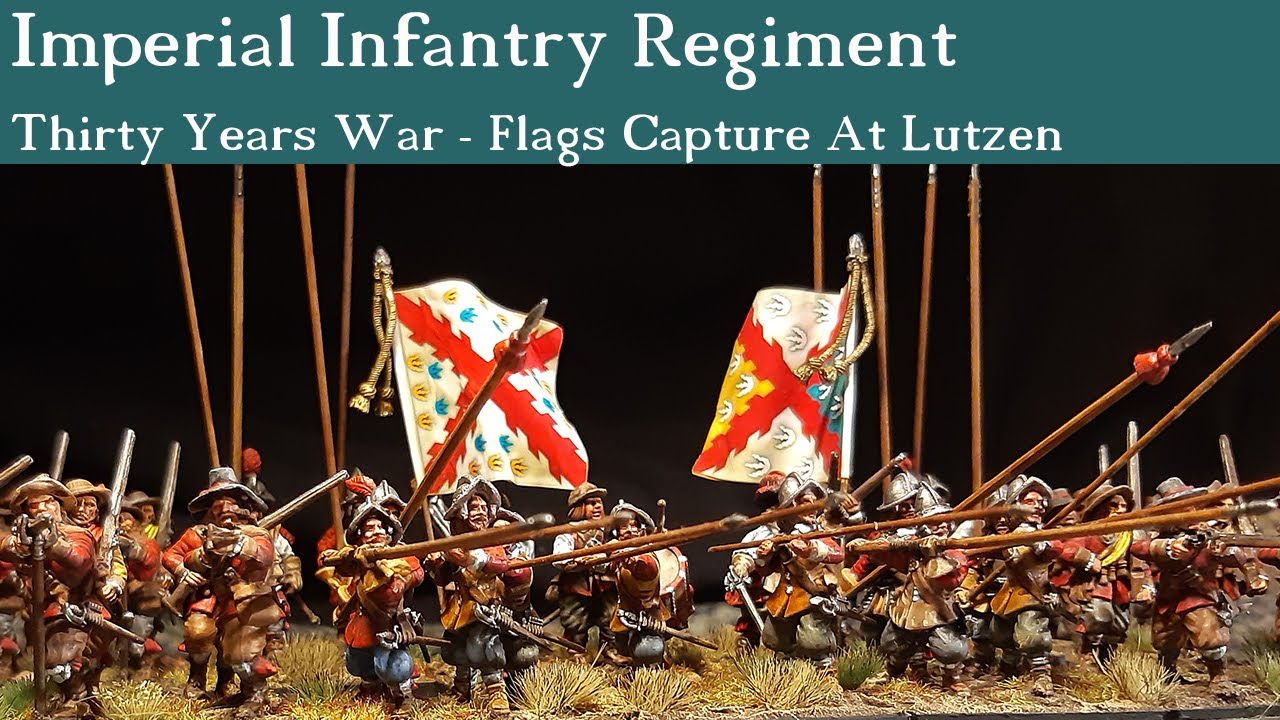 Pike & Shotte: Imperial Infantry Lützen - Thirty Years War . My first regiment I ever painted. 🧐✍