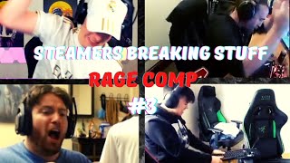 STREAMERS BREAKING THEIR GAMING EQUIPMENT RAGE COMPILATION #3