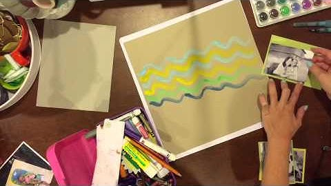 Scrapbooking process video- 12x12 page in 15 minutes