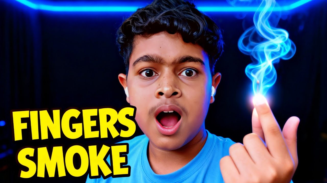 Make Smoke With Your Fingertips | Finger Se Smoke Kase Nikale 😨 