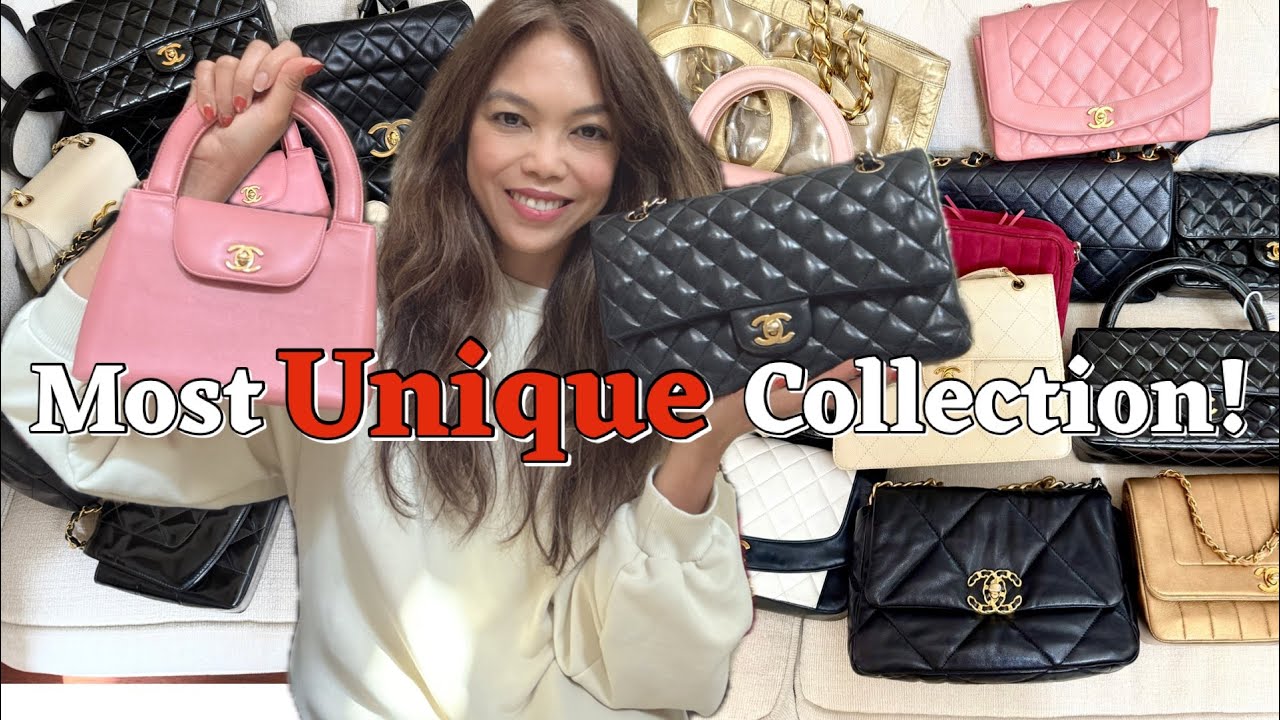 25 RARE Chanel Bags You've NEVER Seen + Collection Tour (Vintage +