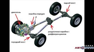 Общее устройство трансмиссии Автостатус