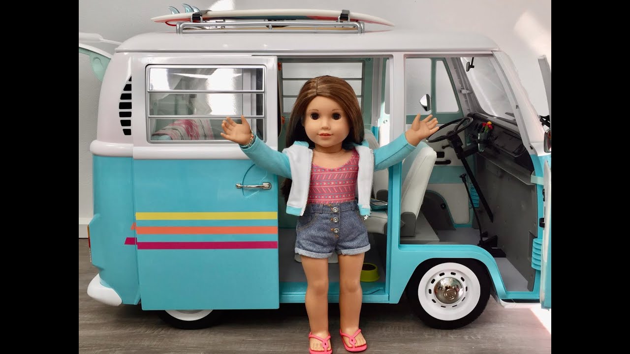 american doll camper van