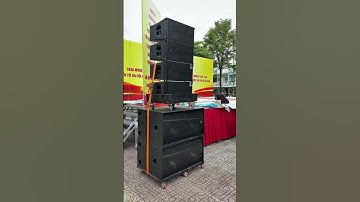 Bàn giao 2 cặp array 112PR cho a khách làm sự kiện. Lh 086.228.4375 #loadamcuoi #loa #danloasukien