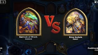 June 2026 • Garrosh of Wrath vs King Anduin (Victory) • Priest Equilibrium Deck