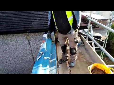 Montarea rigolelor si a placuțelor de imbinare - YouTube