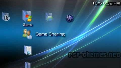 PSP Theme Vista PSP PSP-Themes.NET