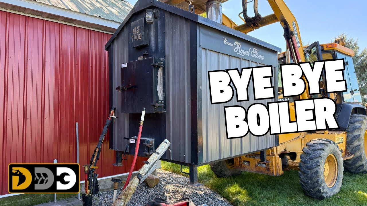 I'm Retiring My Outdoor Wood Stove! - YouTube