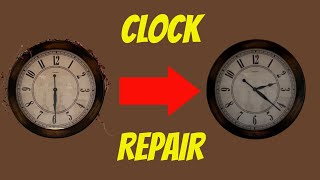 Repair Wall Clock Hands - EASY!