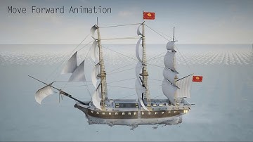 Ship Animation Demonstration (UE4)