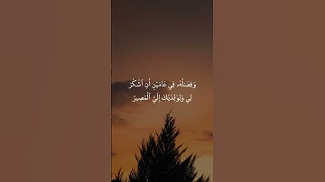 * سورة لقمان * القارئ : اسلام صبحي* Surah  luqman* Reader : islam sobhi
