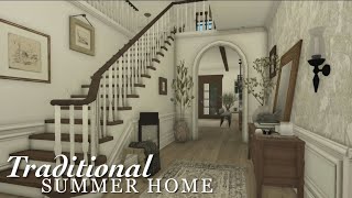 Bloxburg: Traditional Summer Home | Speedbuild | Roblox Bloxburg | Part 2