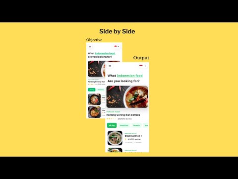Food App Development In One Day | 30 Days Of Android UI Development | Day 4
