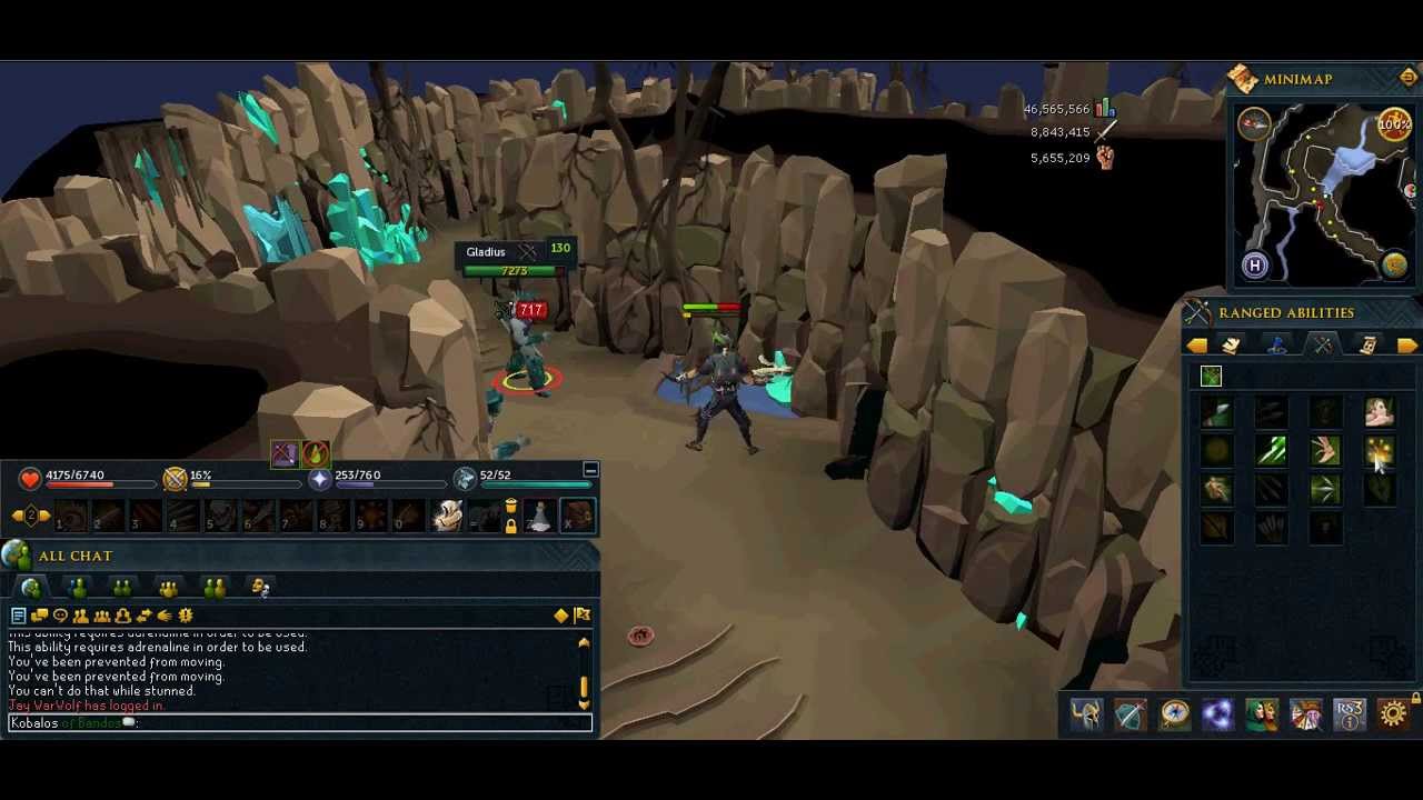 Runescape Ascension Dungeon Guide for Weak Rangers.