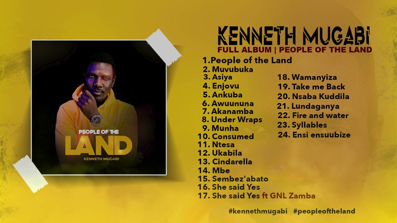 Kenneth Mugabi  People Of The Land  Full Album