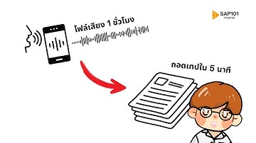 ให้เอไอช่วยถอดเทปสัมภาษณ์ ทำบันทึกการประชุมฟรีด้วย NotebookLM
