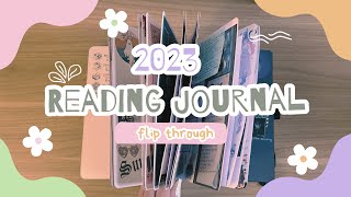 2023 Reading Journal Flip Through | 221 Books & Stats
