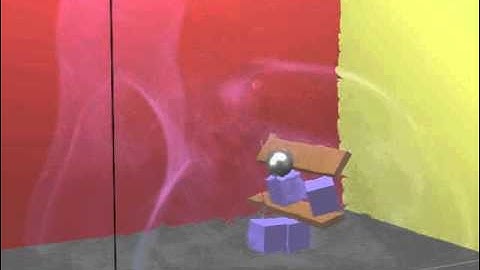 Semi-implicit compressible flow simulation and solid-fluid coupling