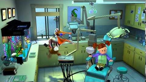 Finding Nemo Escape from the Fish Tank Scene