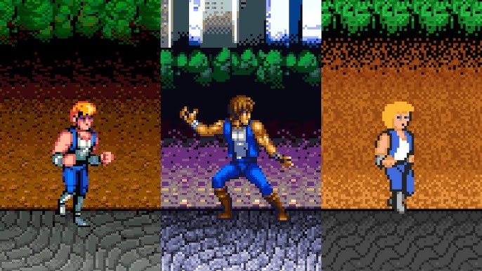 Double Dragon V (Sega Genesis vs SNES) All Overkills Comparison (Side by  Side) 