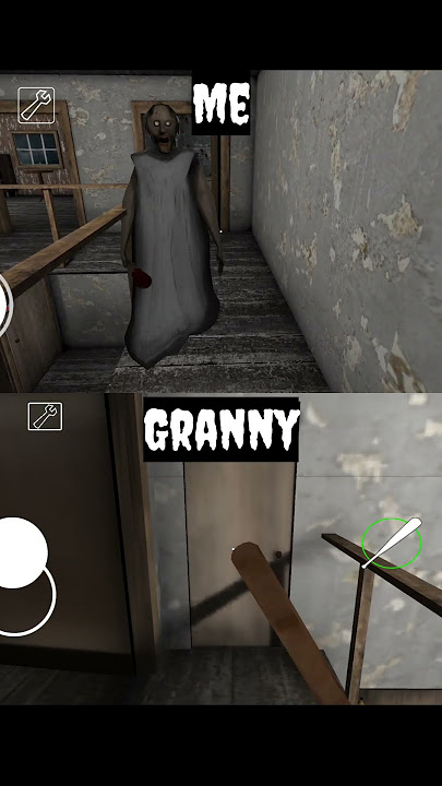 POV: What Granny See vs What Player See #funny #granny #shorts