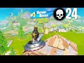 High Elimination Duo vs Squads Win Gameplay Full Game Season 7  (Fortnite Controller On PC)