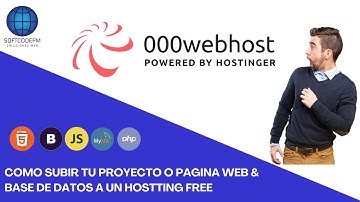 61. Como subir un Proyecto o Pagina Web & Base de Datos MySQL a Hosting Gratuito #2024 .