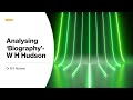 Analysing Biography - Hudson