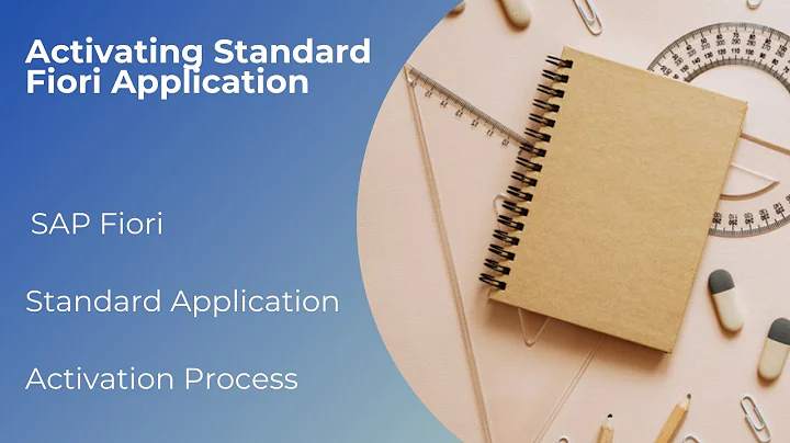Step by Step Guide to Activate Standard Fiori App | SAPUI5 Fiori Training | contact@eduoceans.com