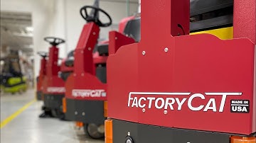 Factorycat - Rider scrubber operator manual