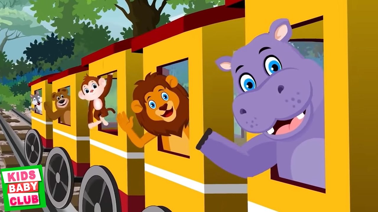 Wild Animal Express Preschool Rhymes And Cartoon Videos