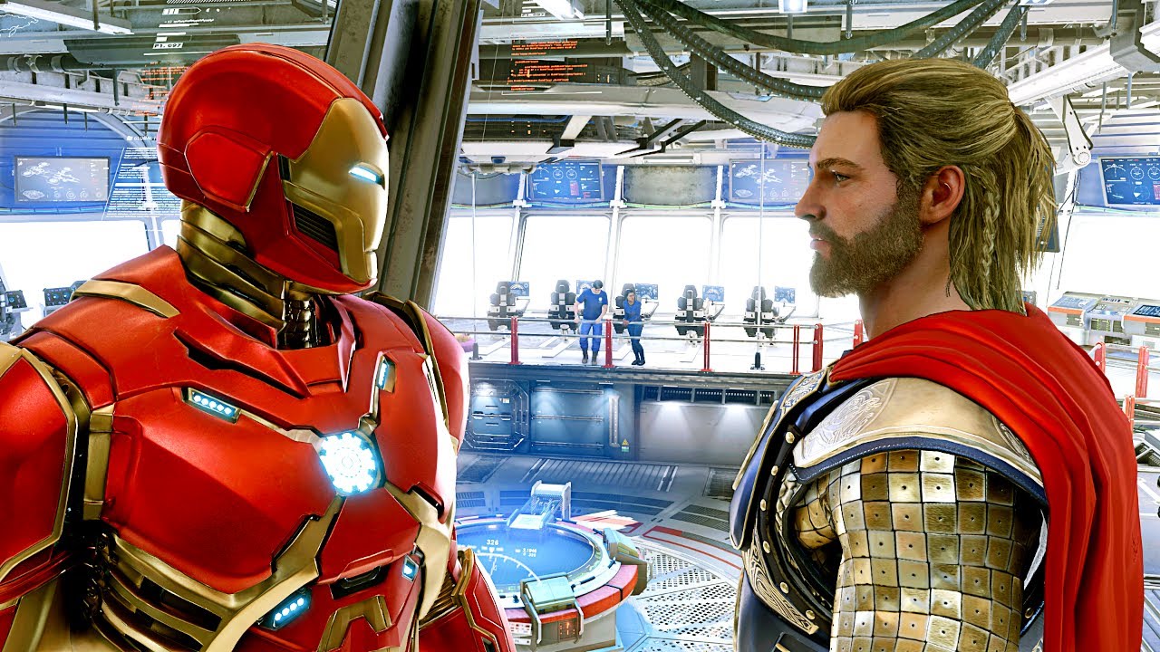 Thor Dialogue Thor and Avengers Unique Dialogue in Marvel's Avengers Game - YouTube