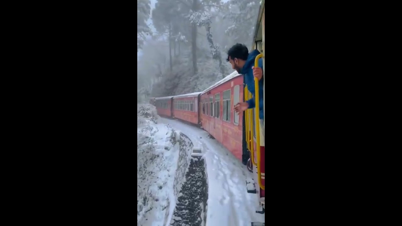 Shimla to Kalka by Toy Train  viral  travel  reels  shorts  youtubeshorts  trending  traveler