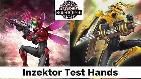 Yu-Gi-Oh! Genesys Format Inzektor Test Hands 