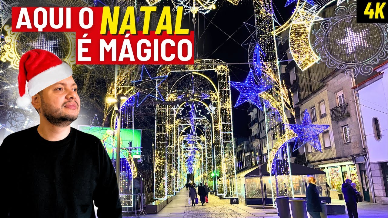 VOCÊ SABIA QUE O NATAL EM PORTUGAL ERA TÃO LINDO ASSIM? | Vila Nova de Famalicão - Braga