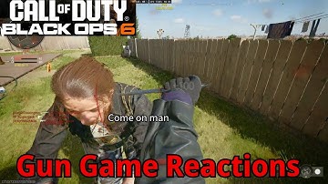 Black ops 6 Gun Game Reactions Making People Angry Again #bo6 #callofduty #gaming