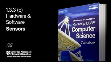 1.3.3 (b) Sensors [Exam-style Questions] - IGCSE Computer Science