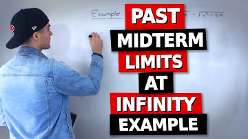CALC 1000 (Western University) - Past Midterm Limits at Infinity Example