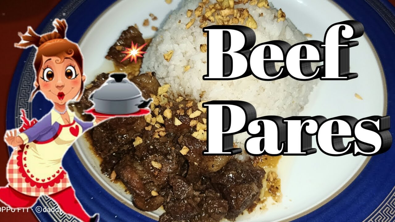 HOW TO COOK BEEF PARES EASY RECIPE PANLASANG PINOY YouTube