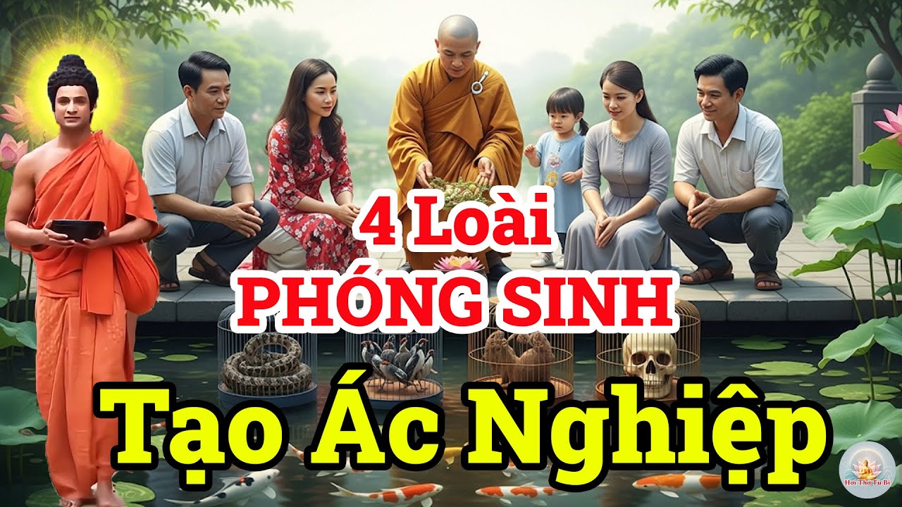 Đức Phật Cảnh Báo: 4 Loài TUYỆT ĐỐI Không Được Phóng Sinh! | Phóng Sinh Sai Là Tạo Nghiệp Nặng!